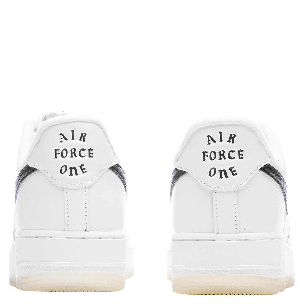 Nike Air Force 1 07 PRM 'Bronx Origins'- White/Black/Metallic Gold