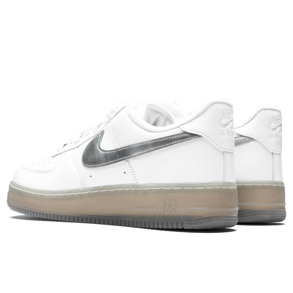 Nike Air Force 1 '07 PRM - White/Metallic Silver/Hyper Pink