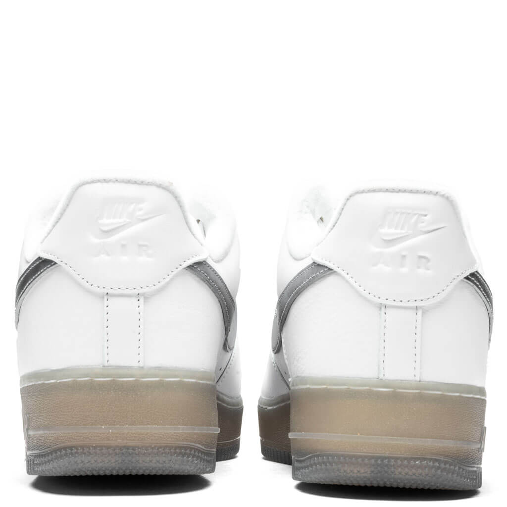 Nike Air Force 1 '07 PRM - White/Metallic Silver/Hyper Pink