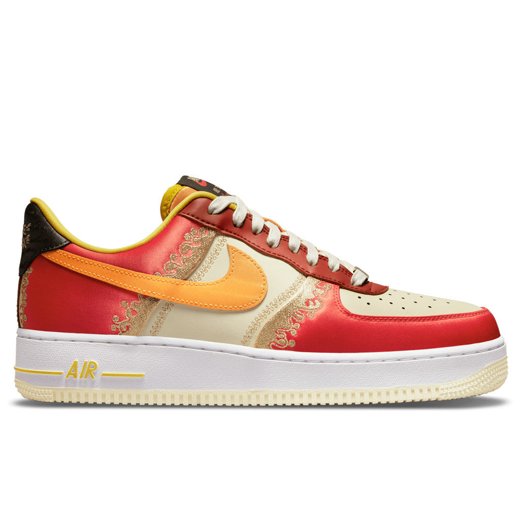 Nike Air Force 1 '07 PRM ‘Little Accra’ - Habanero Red/Light Curry/Coconut Milk