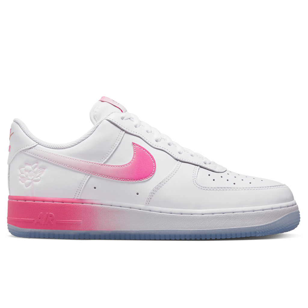 Nike Air Force 1 '07 PRM - White/Lotus Pink/Yellow Gold