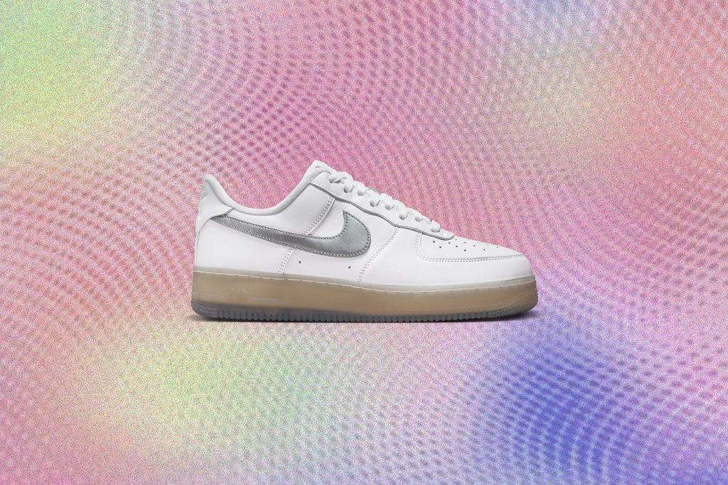 Nike Air Force 1 '07 PRM - White/Metallic Silver/Hyper Pink