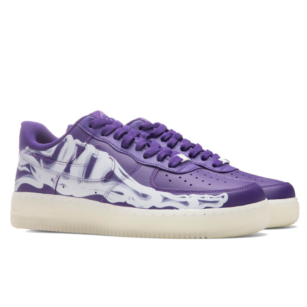 Nike Air Force 1 '07 Skeleton - Court Purple/White