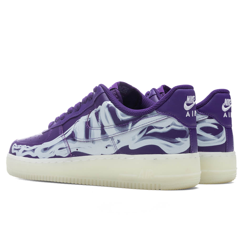 Nike Air Force 1 '07 Skeleton - Court Purple/White