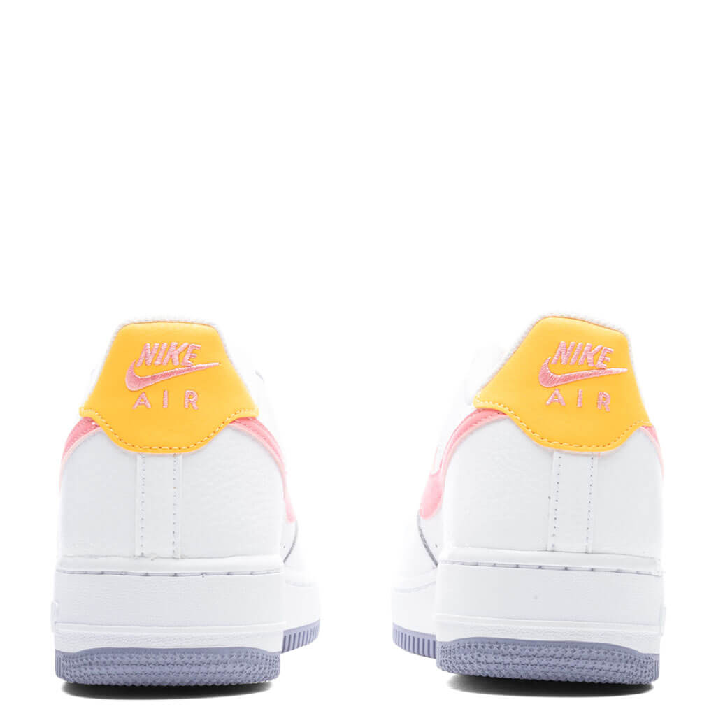 Nike Air Force 1 (GS) - White/Coral Chalk/Laser Orange