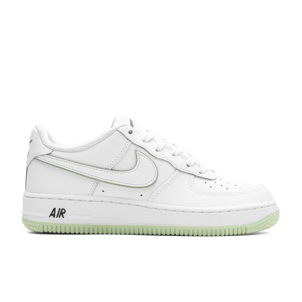 Nike Air Force 1 (GS) - White/Honeydew