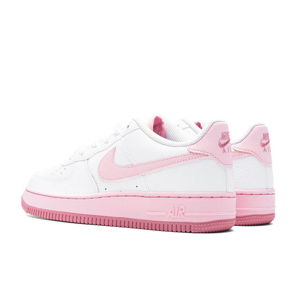 Nike Air Force 1 (GS) - White/Pink Foam/Elemental Pink