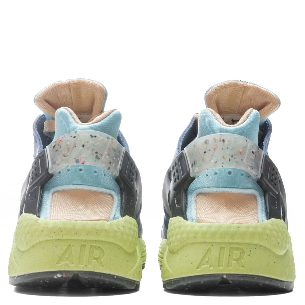 Nike Air Huarache Crater PRM - Mystic Navy/LT Lemon Twist/Worn Blue