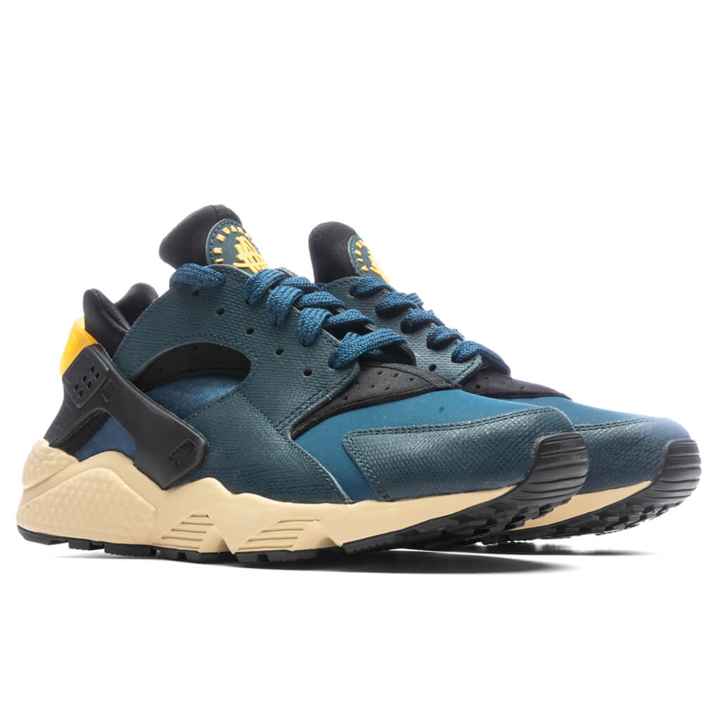 Nike Air Huarache PRM - Black/University Gold/Armory Navy
