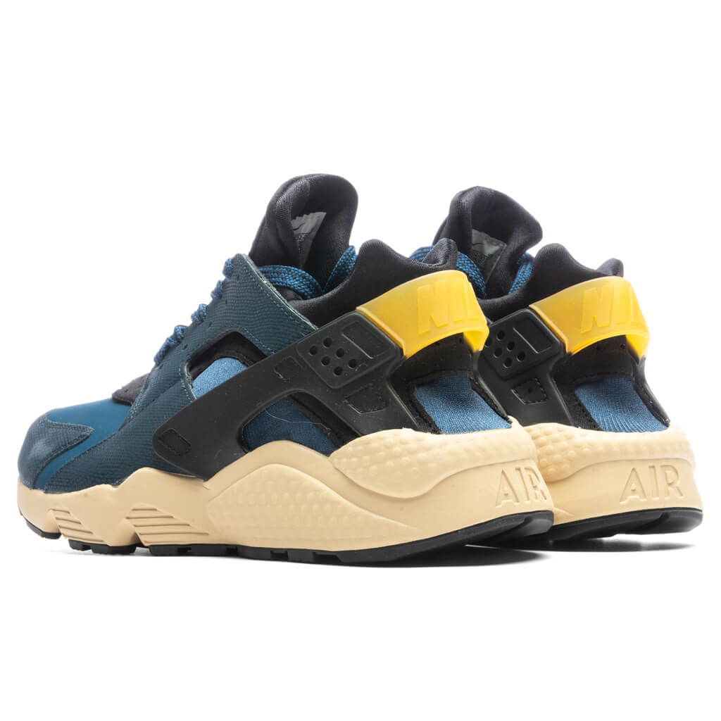 Nike Air Huarache PRM - Black/University Gold/Armory Navy