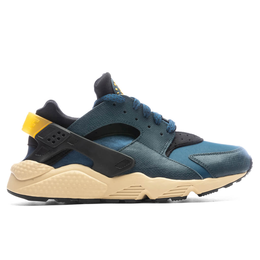 Nike Air Huarache PRM - Black/University Gold/Armory Navy