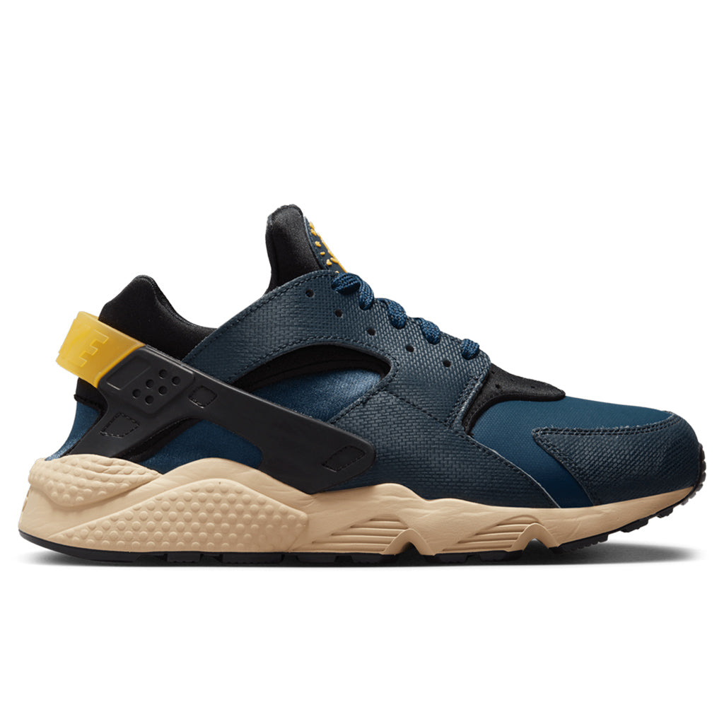 Nike Air Huarache PRM - Black/University Gold/Armory Navy