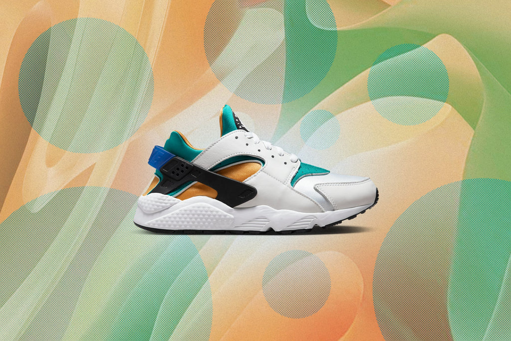 Nike Air Huarache - White/Blue/Emerald