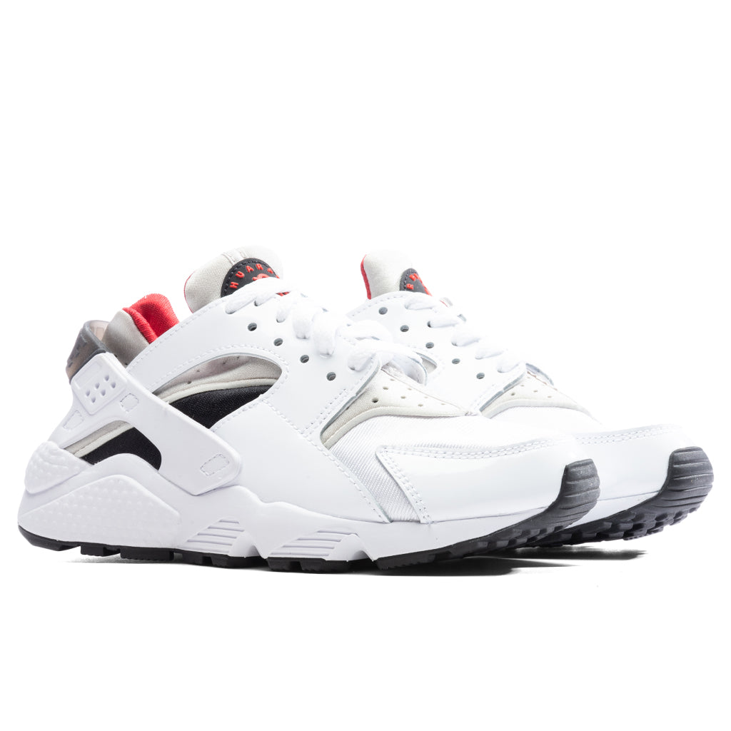 Nike Air Huarache Women's - White/Black/Light Iron Ore/University Red