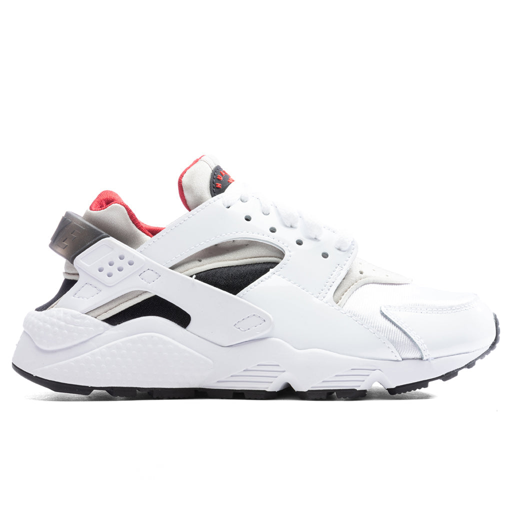 Nike Air Huarache Women's - White/Black/Light Iron Ore/University Red