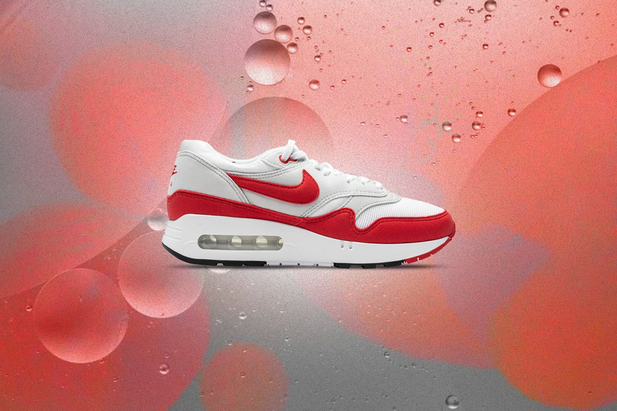 Nike Air Max 1 '86 Original Women's Big Bubble - White/University Red/Light Neutral Grey