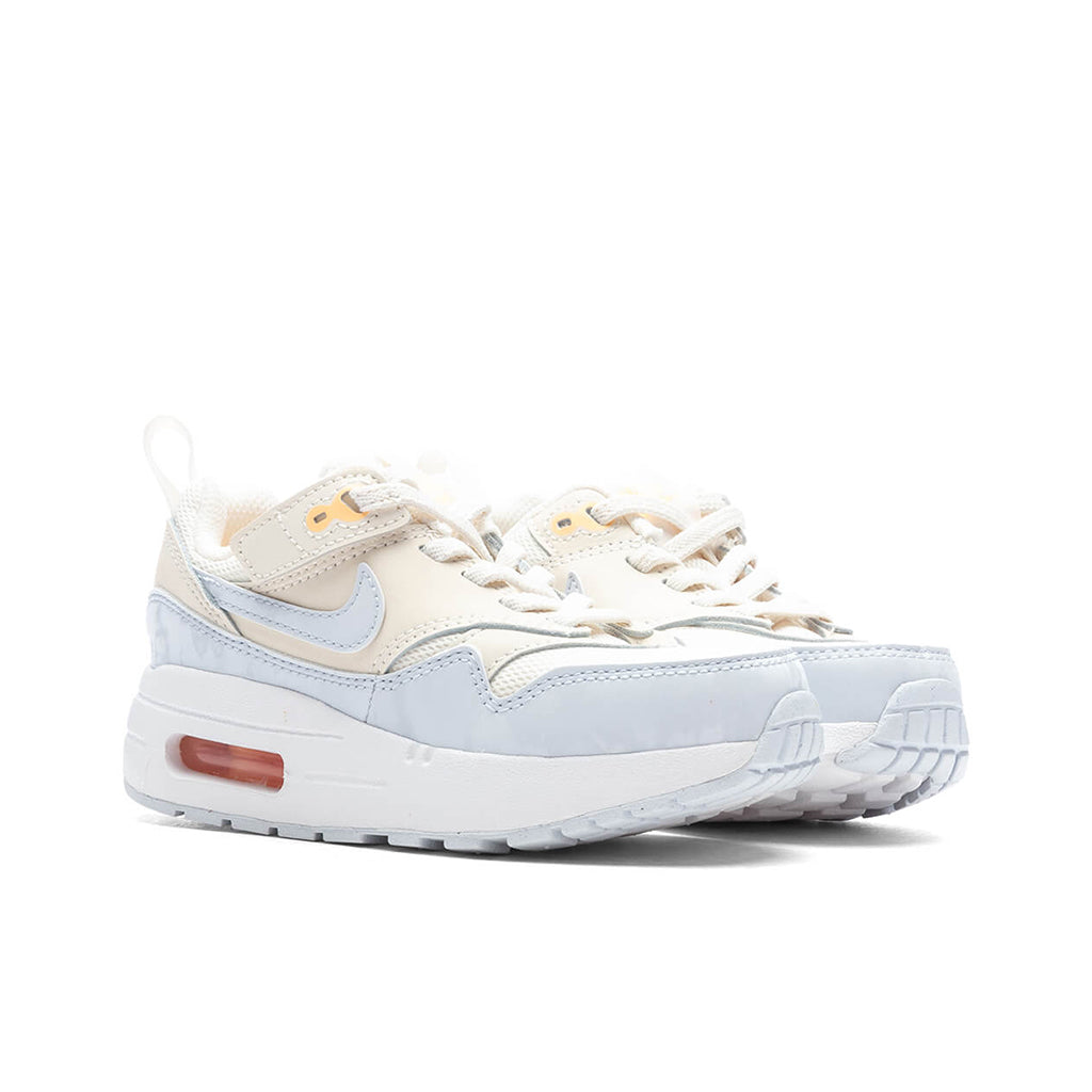 Nike Air Max 1 EZ (PS) - Pale Ivory/Football Grey/Melon Tint