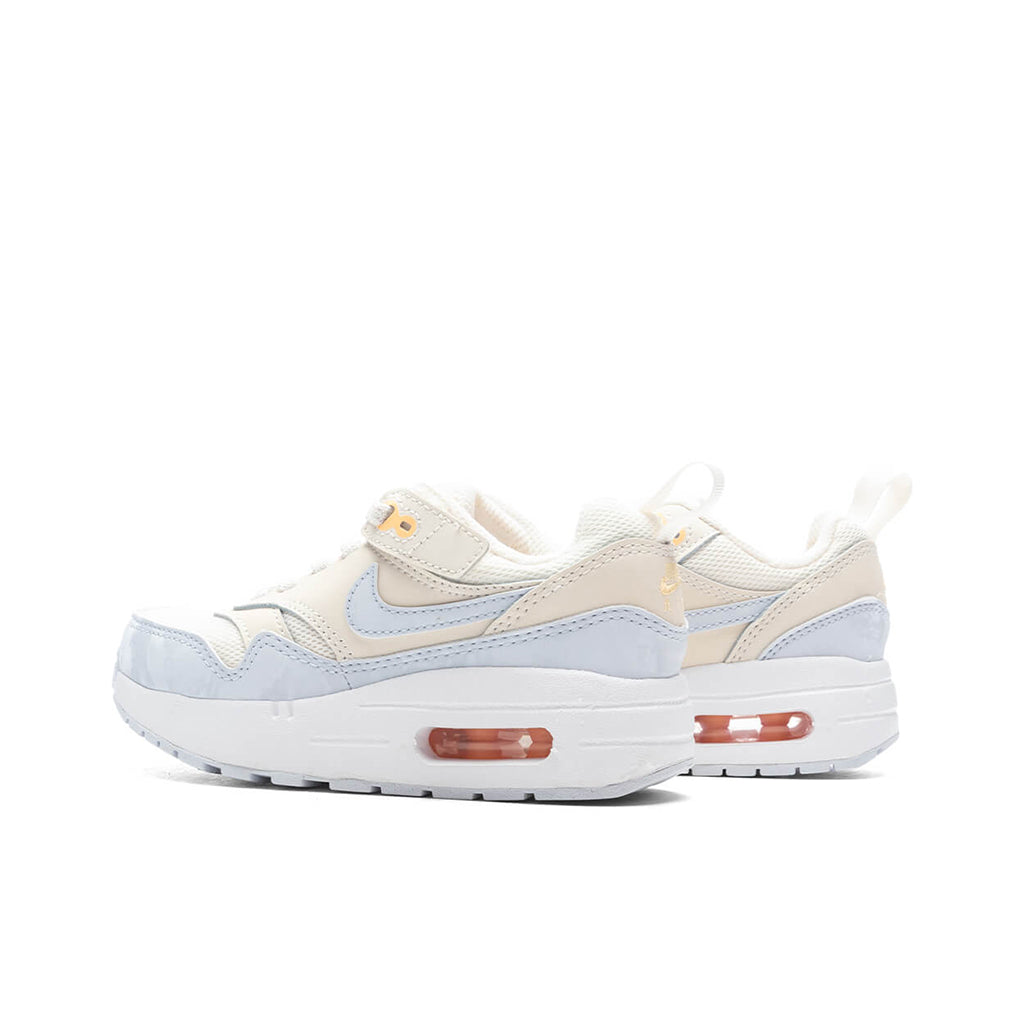 Nike Air Max 1 EZ (PS) - Pale Ivory/Football Grey/Melon Tint