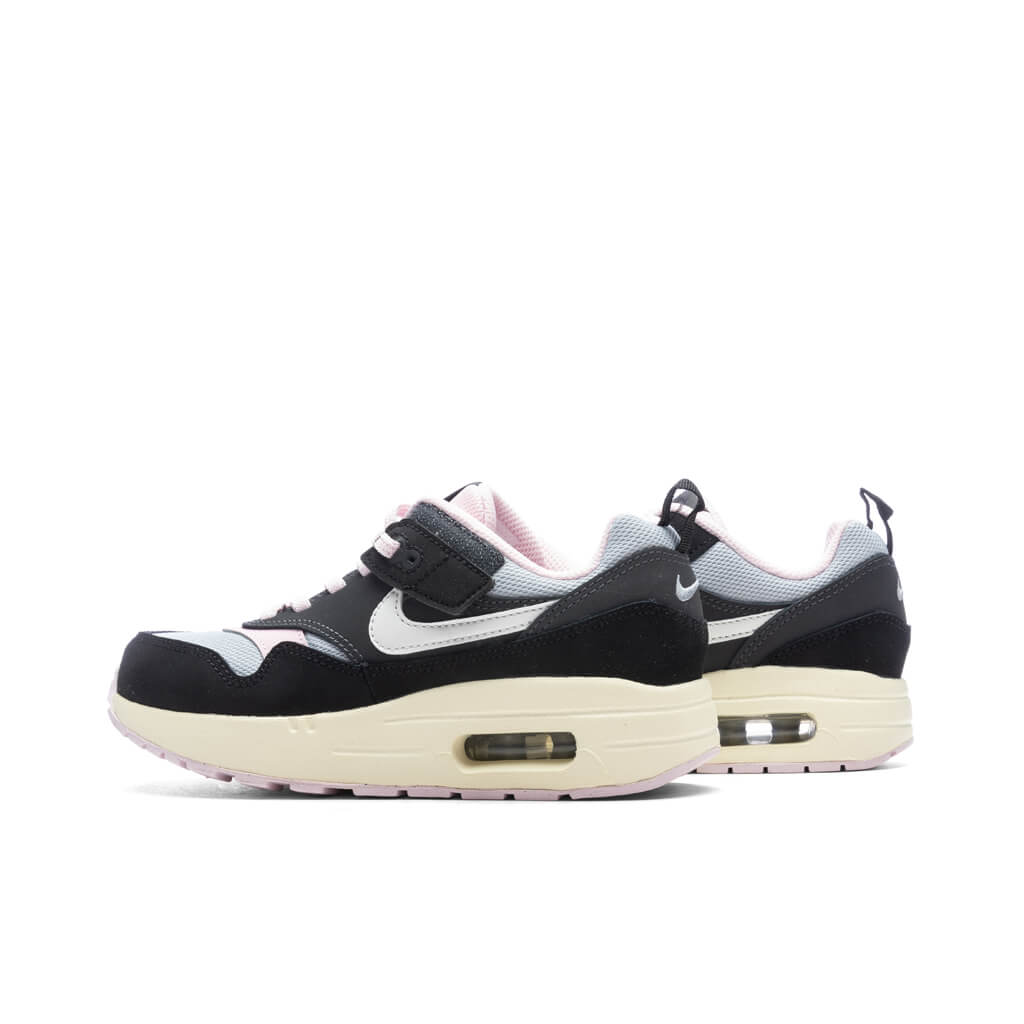 Nike Air Max 1 EZ (PS) 'Pink Foam' - Black/Summit White/Anthracite