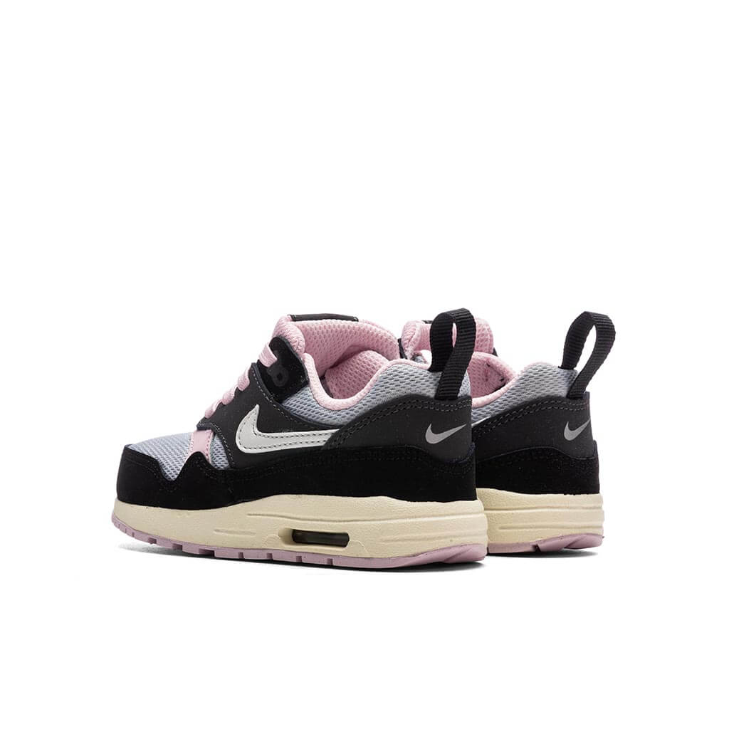 Nike Air Max 1 EZ 'Pink Foam' (TD) - Black/Summit White/Anthracite
