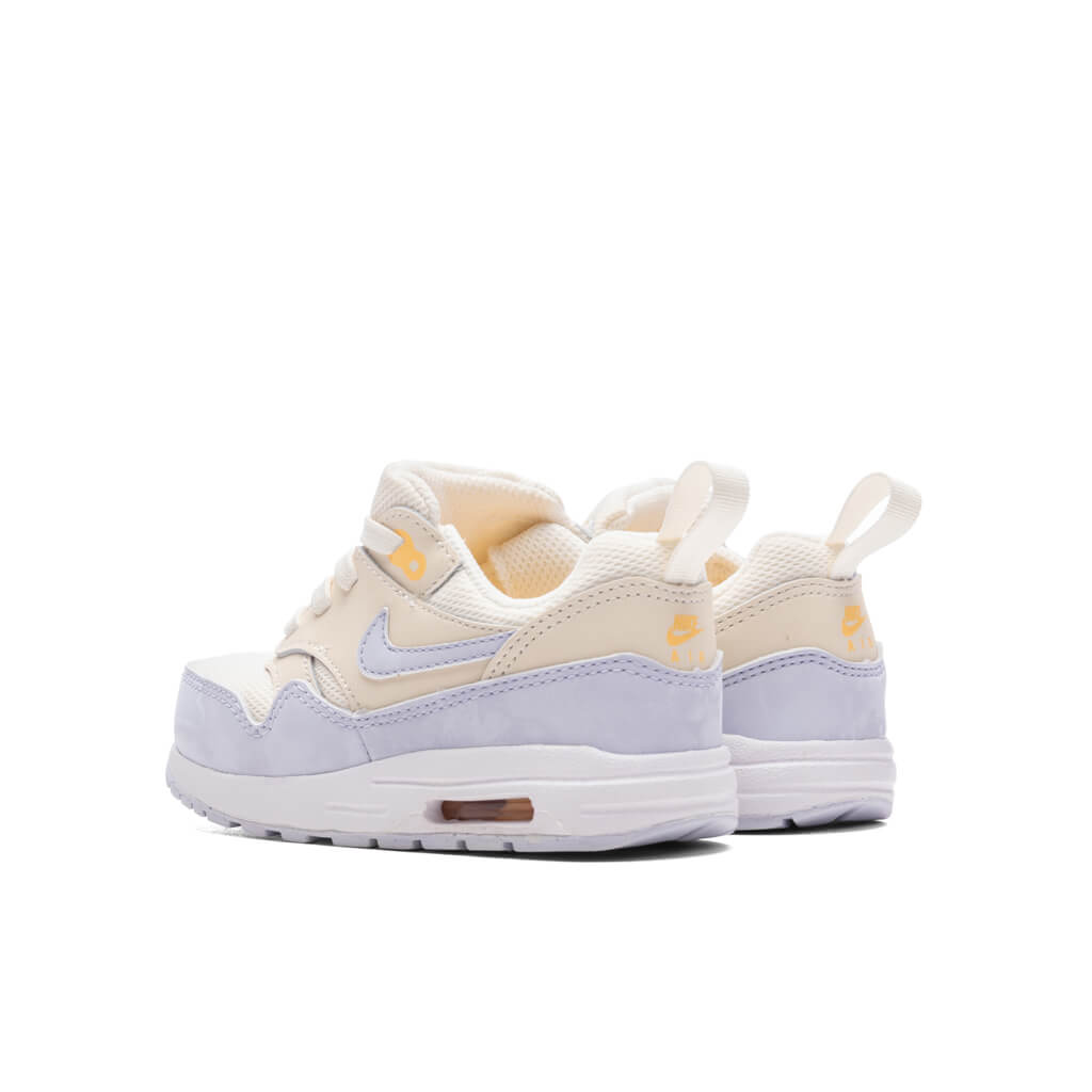Nike Air Max 1 EZ (TD) - Pale Ivory/Football Grey/Melon Tint