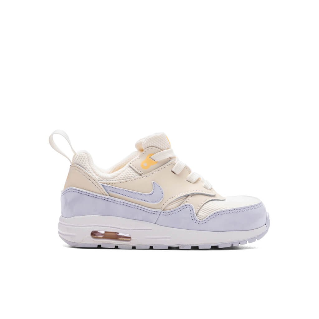 Nike Air Max 1 EZ (TD) - Pale Ivory/Football Grey/Melon Tint