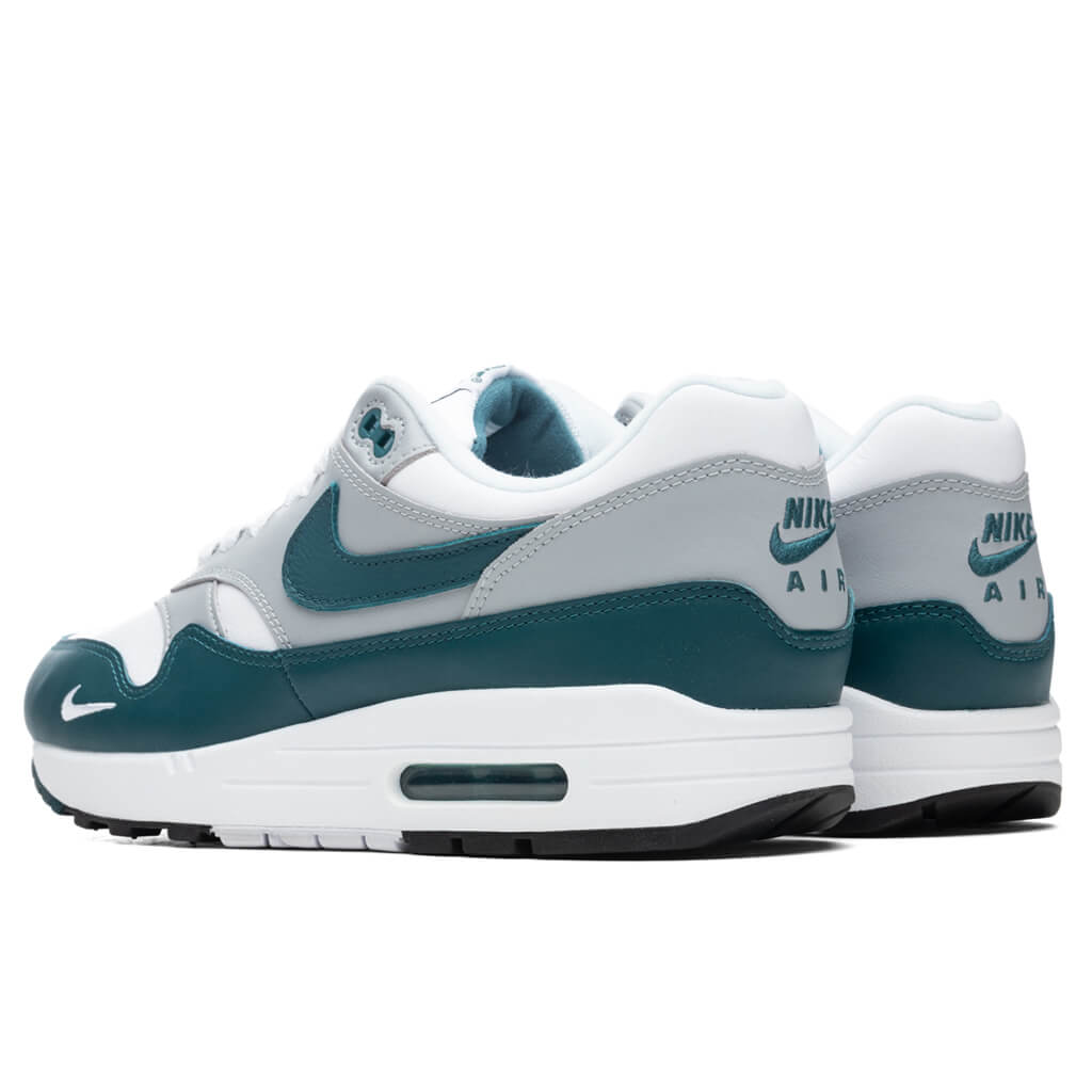 Nike Air Max 1 LV8 - White/Dark Teal Green