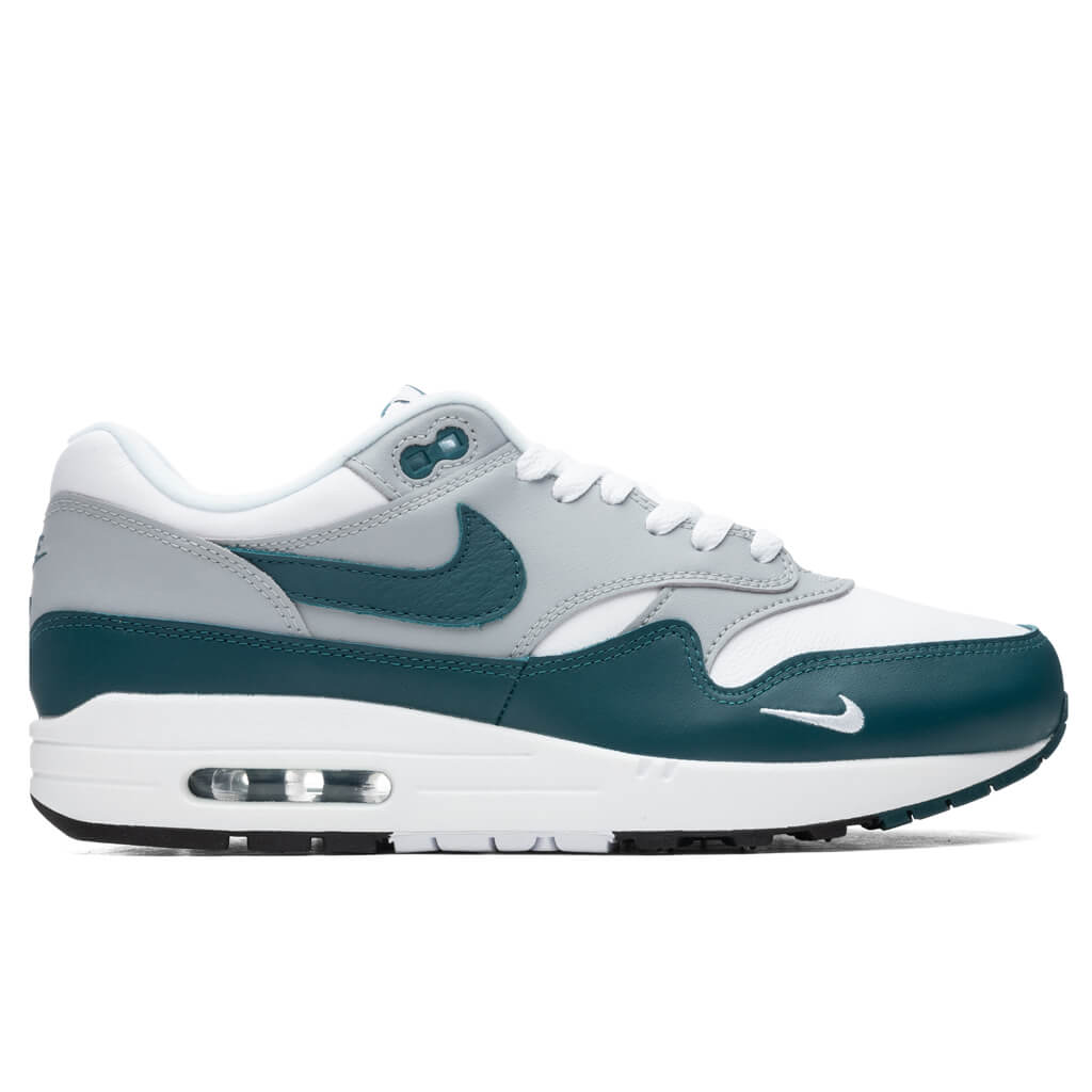 Nike Air Max 1 LV8 - White/Dark Teal Green