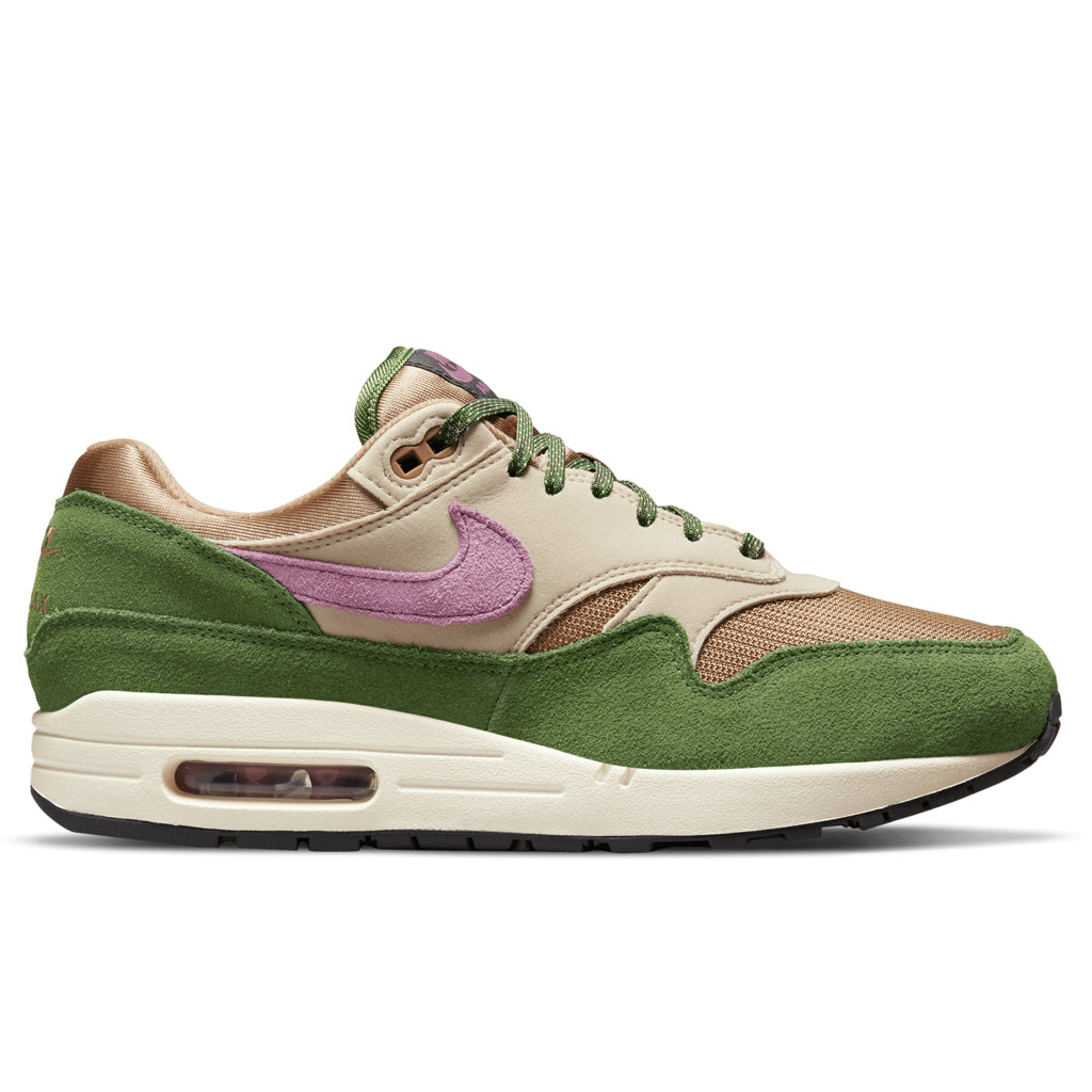 Nike Air Max 1 NH - Treeline/Light Bordeaux/Dark Driftwood