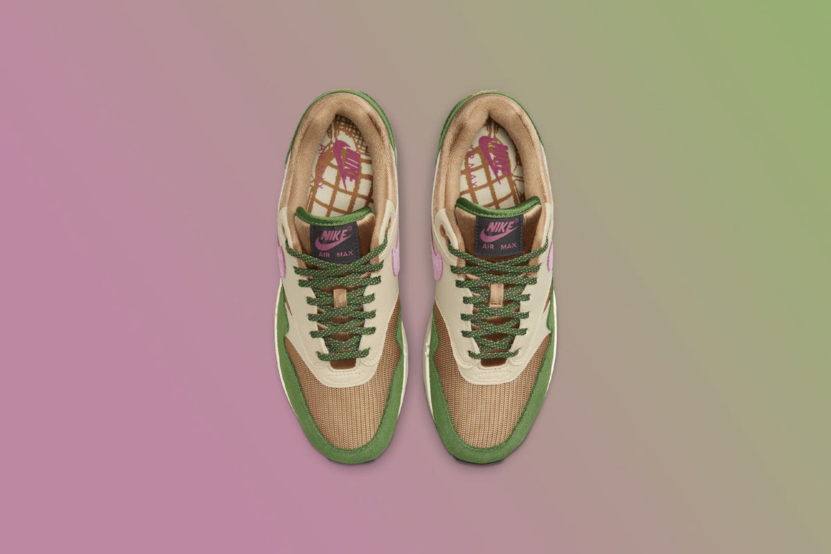 Nike Air Max 1 NH - Treeline/Light Bordeaux/Dark Driftwood