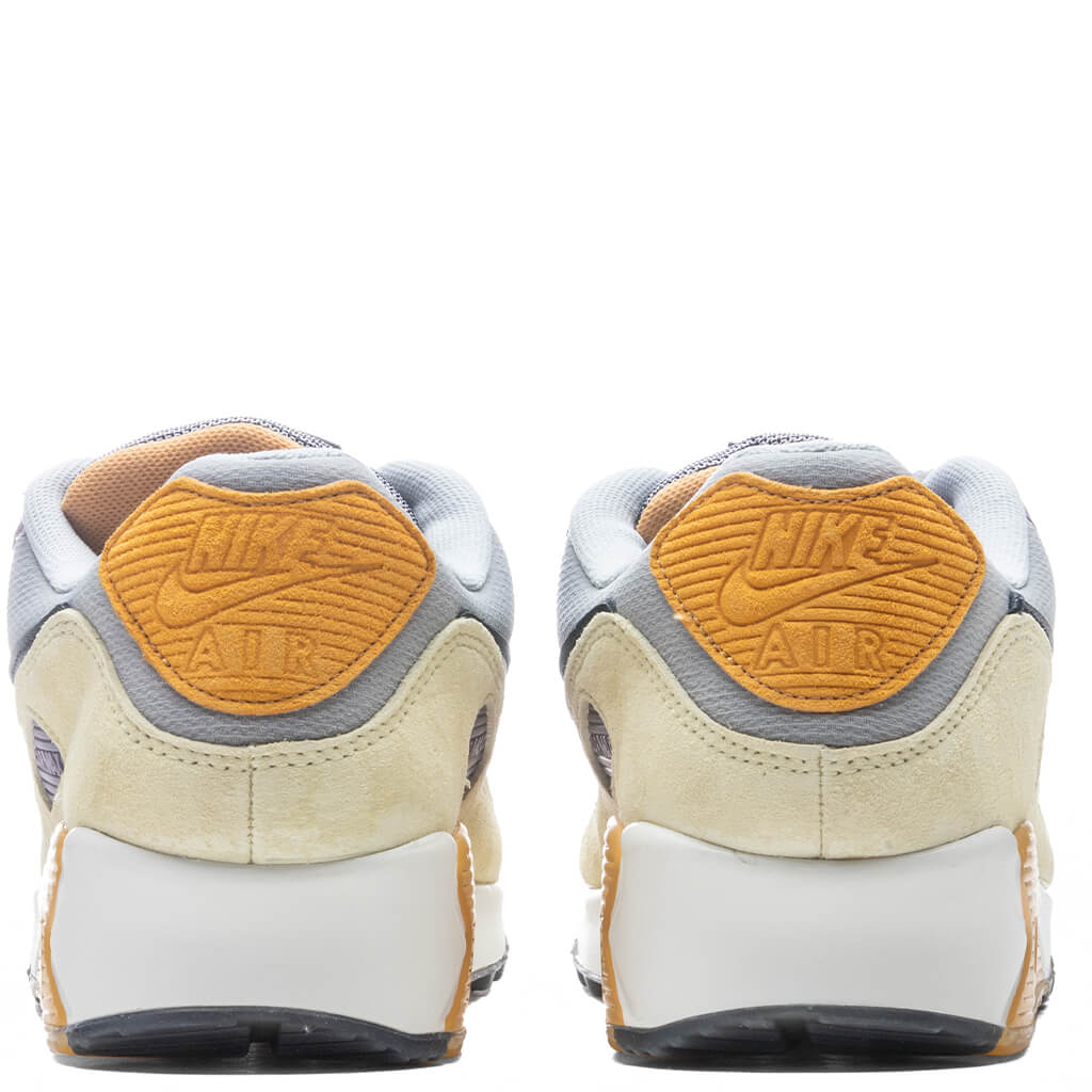 Nike Air Max 90 - Court Purple/Black/Lemon Drop/Wolf Grey