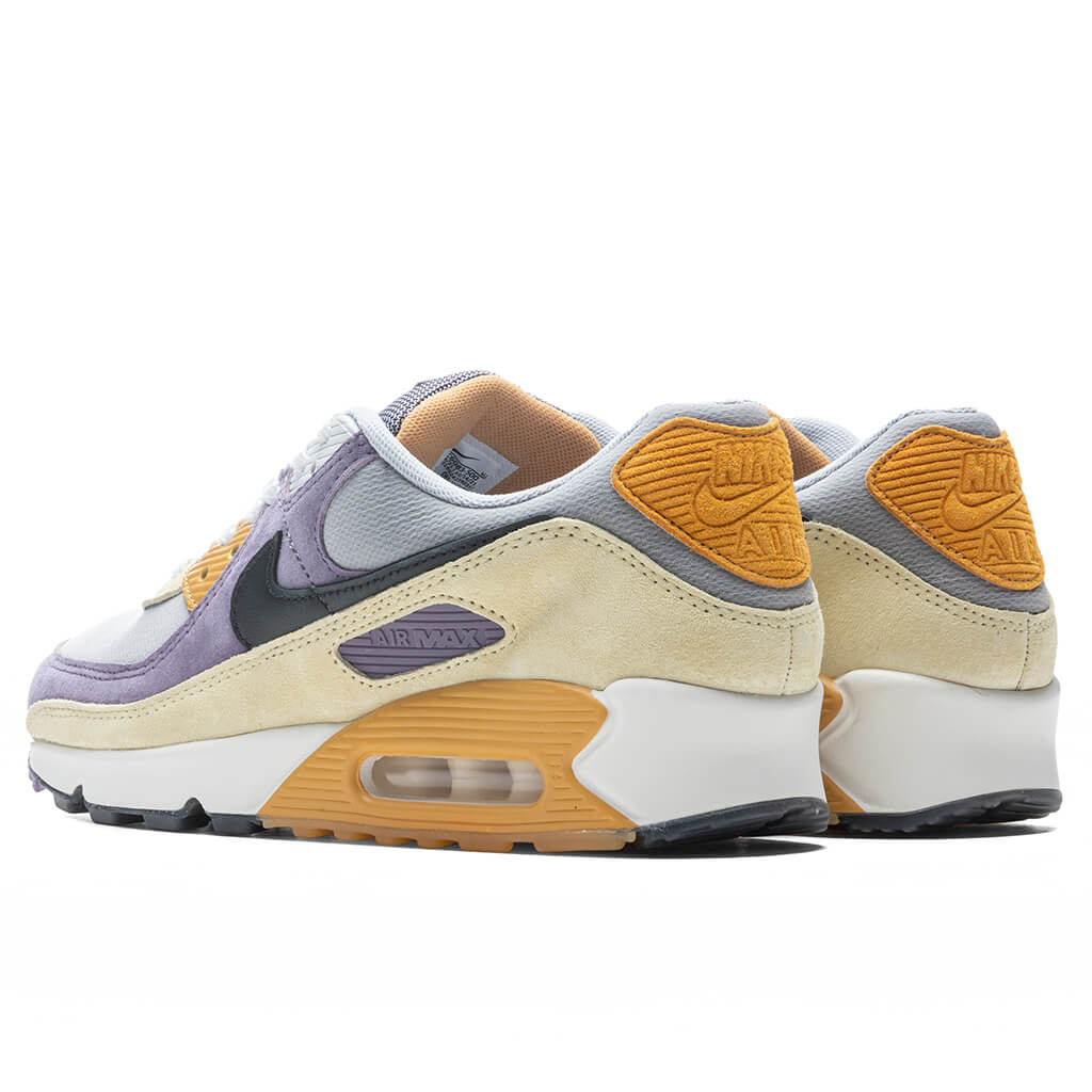 Nike Air Max 90 - Court Purple/Black/Lemon Drop/Wolf Grey