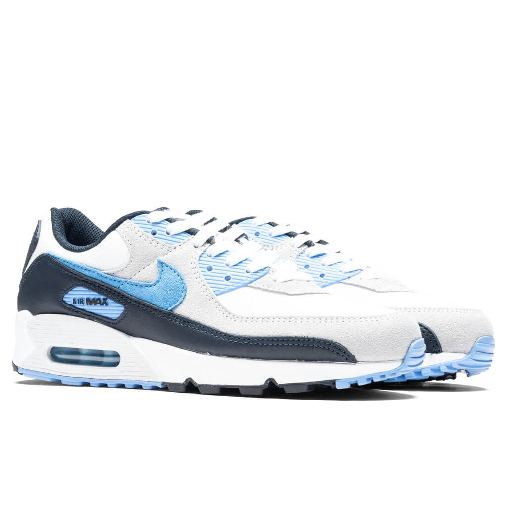Nike Air Max 90 - White/University Blue/Pure Platinum
