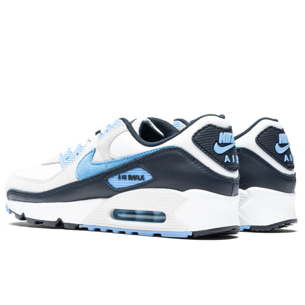 Nike Air Max 90 - White/University Blue/Pure Platinum