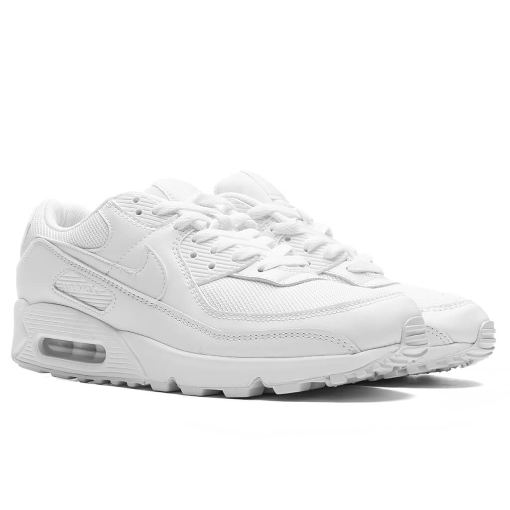 Nike Air Max 90 - White/White/Wolf Grey