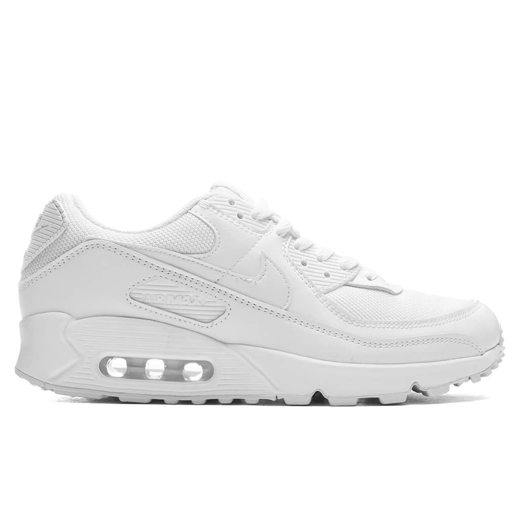 Nike Air Max 90 - White/White/Wolf Grey