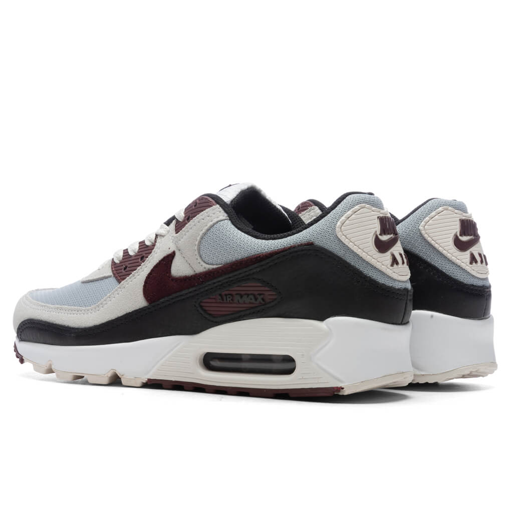 Nike Air Max 90 - Wolf Grey/Burgundy Crush/Phantom