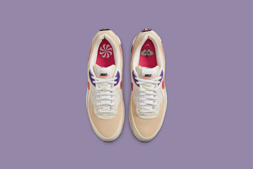 Nike Air Max 90 "Air Sprung" - Rush Pink/Coconut Milk/Phantom