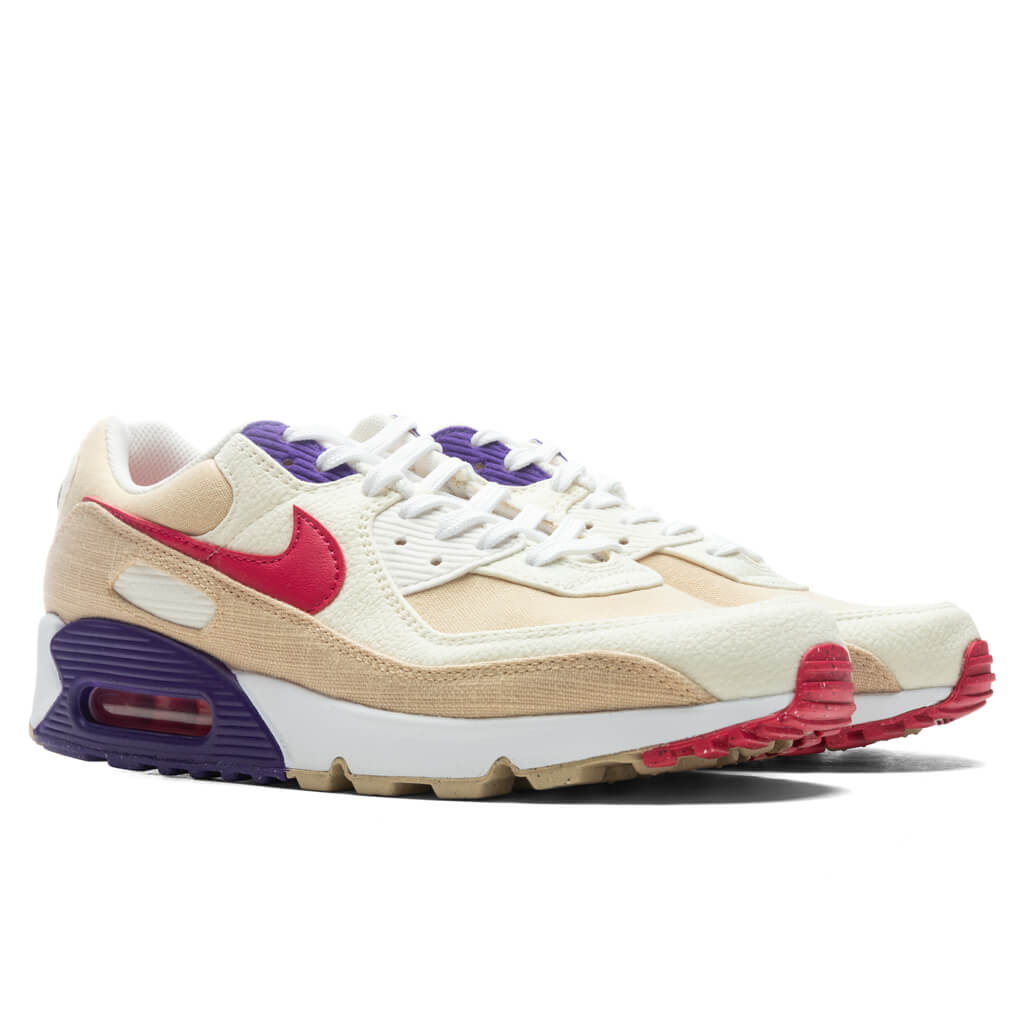 Nike Air Max 90 "Air Sprung" - Rush Pink/Coconut Milk/Phantom