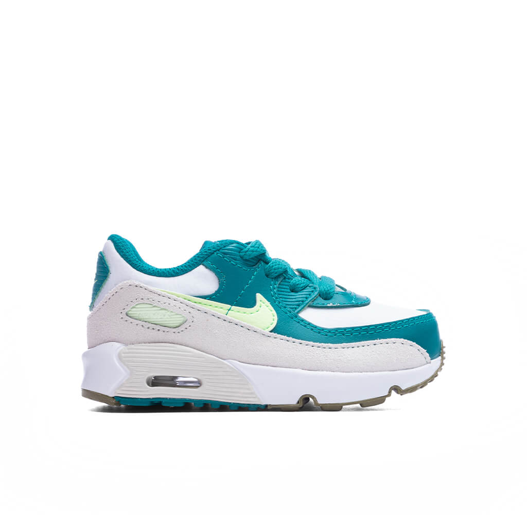 Nike Air Max 90 (TD) - White/Barely Volt/Bright Spruce/Phantom