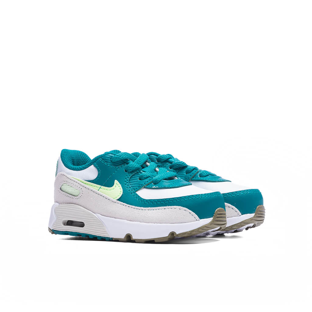 Nike Air Max 90 (TD) - White/Barely Volt/Bright Spruce/Phantom