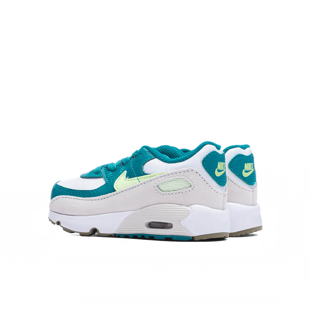 Nike Air Max 90 (TD) - White/Barely Volt/Bright Spruce/Phantom