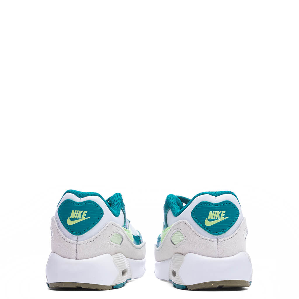 Nike Air Max 90 (TD) - White/Barely Volt/Bright Spruce/Phantom