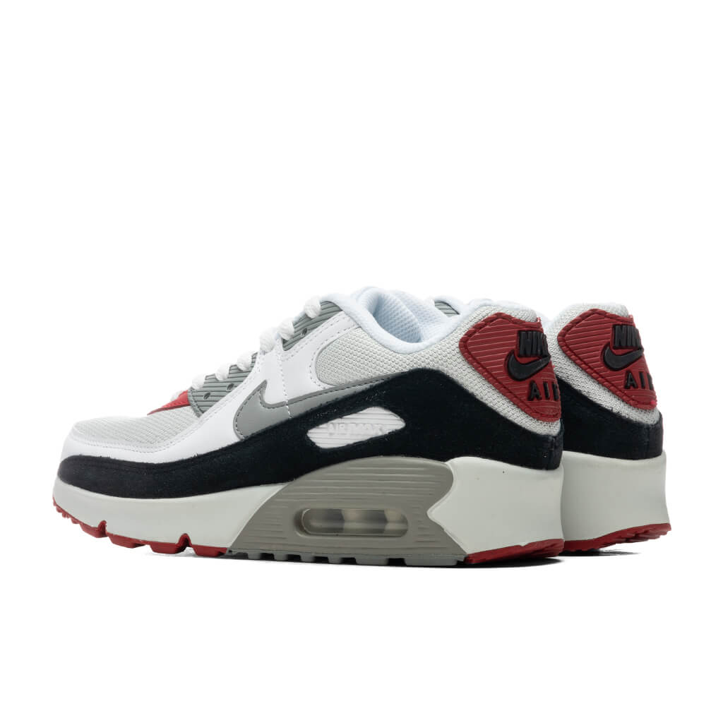 Nike Air Max 90 LTR (GS) - Photon Dust/Particle Grey/Varsity Red