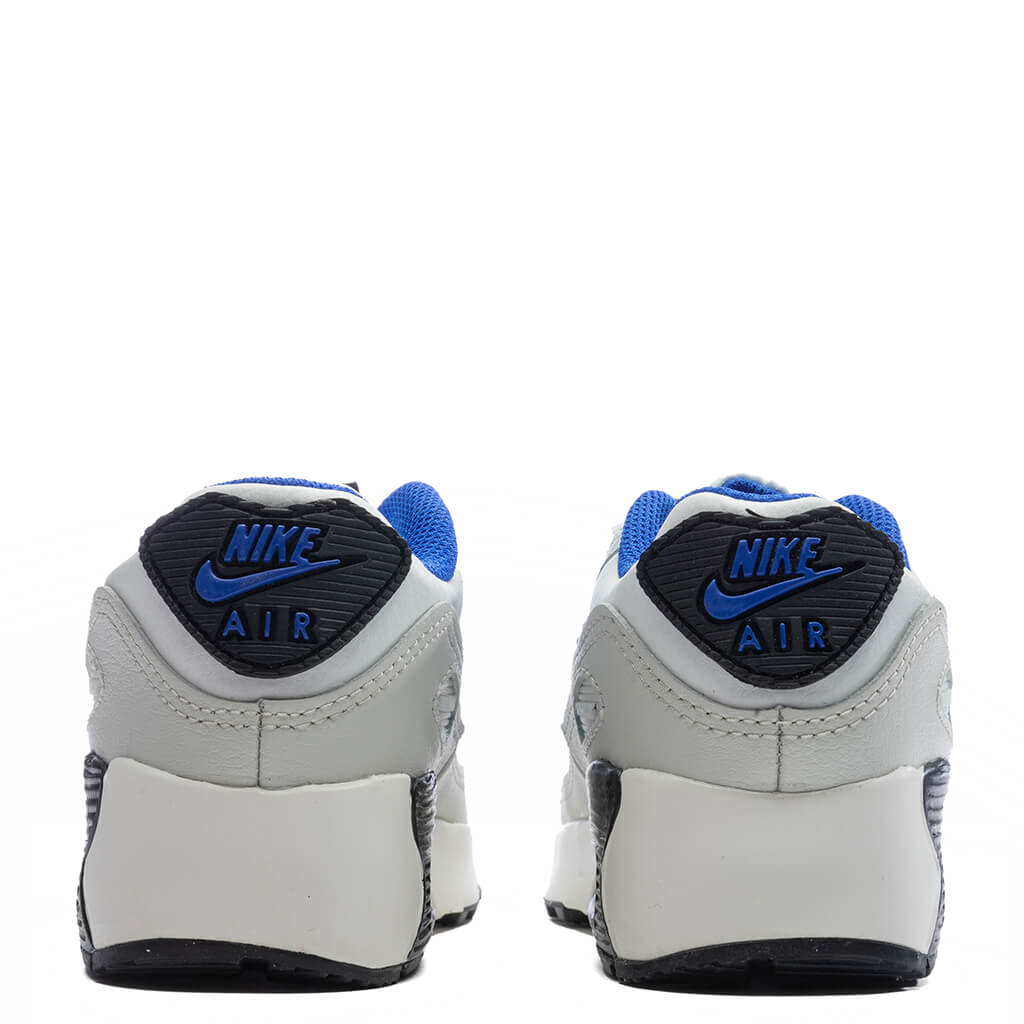 Nike Air Max 90 LTR (GS) - Summit White/Racer Blue/Light Bone