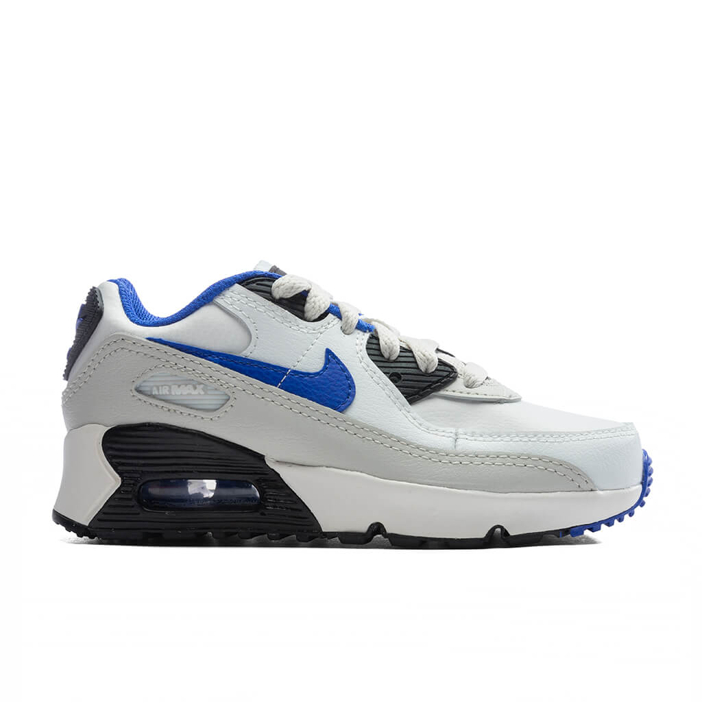 Nike Air Max 90 LTR (GS) - Summit White/Racer Blue/Light Bone