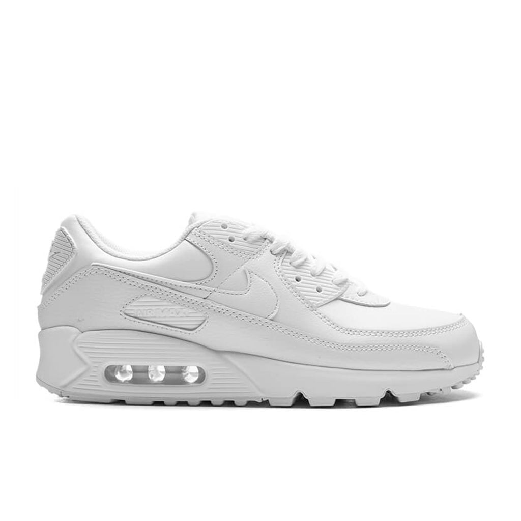 Nike Air Max 90 LTR (GS) - White/Metallic Silver