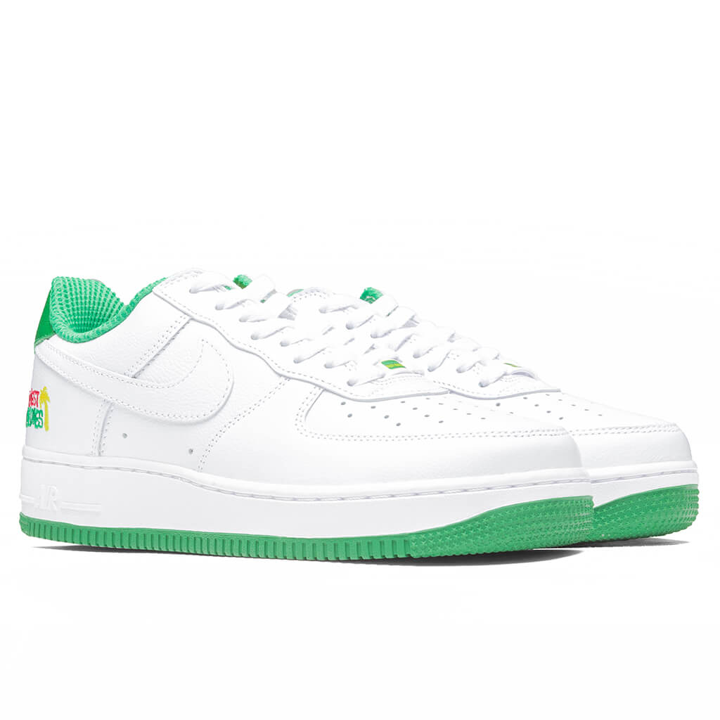 Nike Air Force 1 Low 'West Indies' - White/White/Classic Green