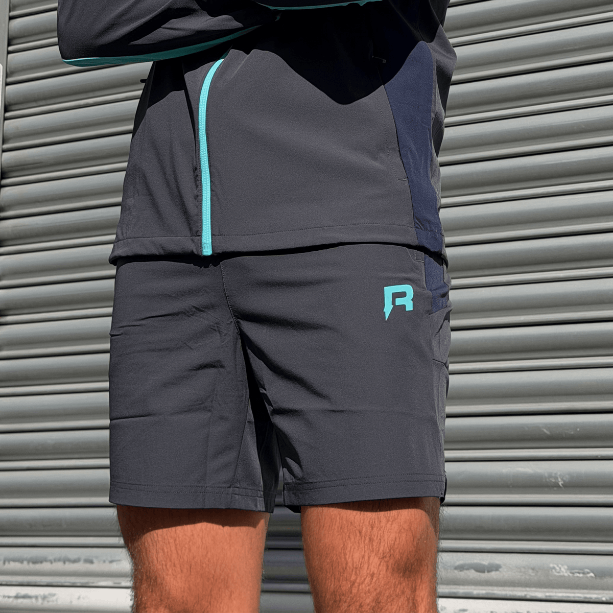 Reprimo Vortex Shorts 'Blue Steel Cyan'