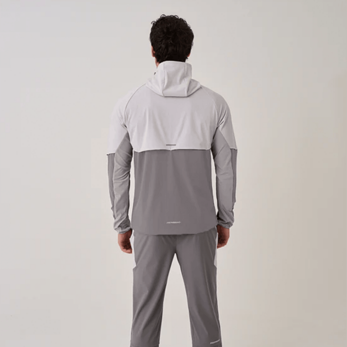 Reprimo Vortex Windbreaker Jacket 'Misty Grey Slate Core'